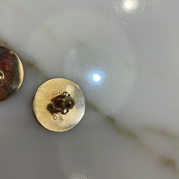 Swank FO Vintage Gold Tone Cuff Links —MCM—Great Design & Condition—OS - Picture 5 of 8